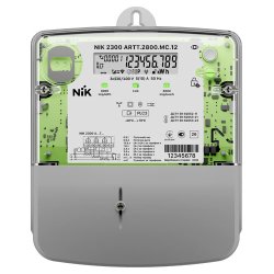 Счетчик NIK2300 ARТT.2800.MС.12 5(10)А 3х230/400В